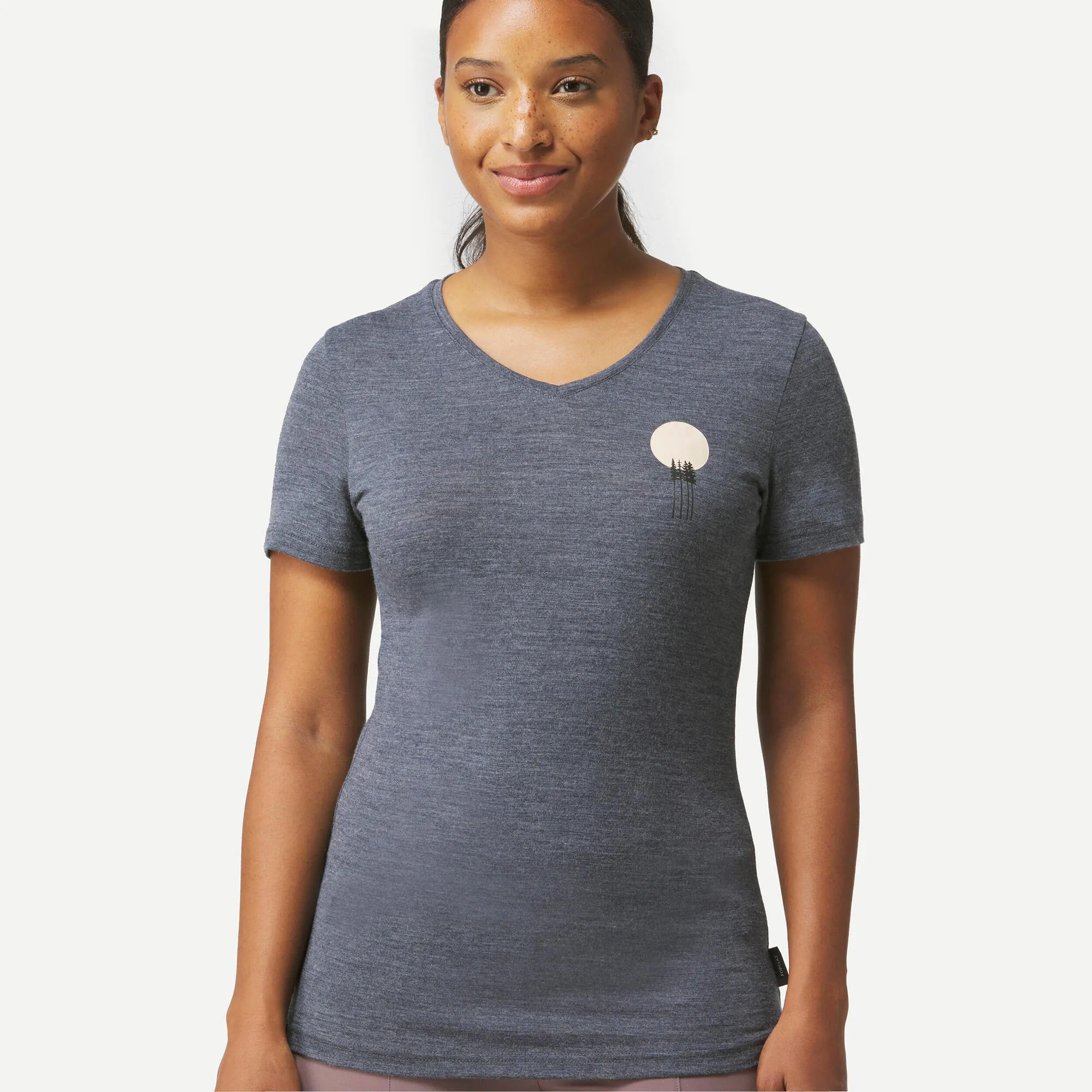 Forclaz Women's Travel 500 Merino Wool T-Shirt