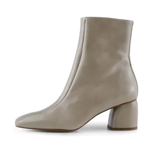 Frida boot leather - OFF WHITE