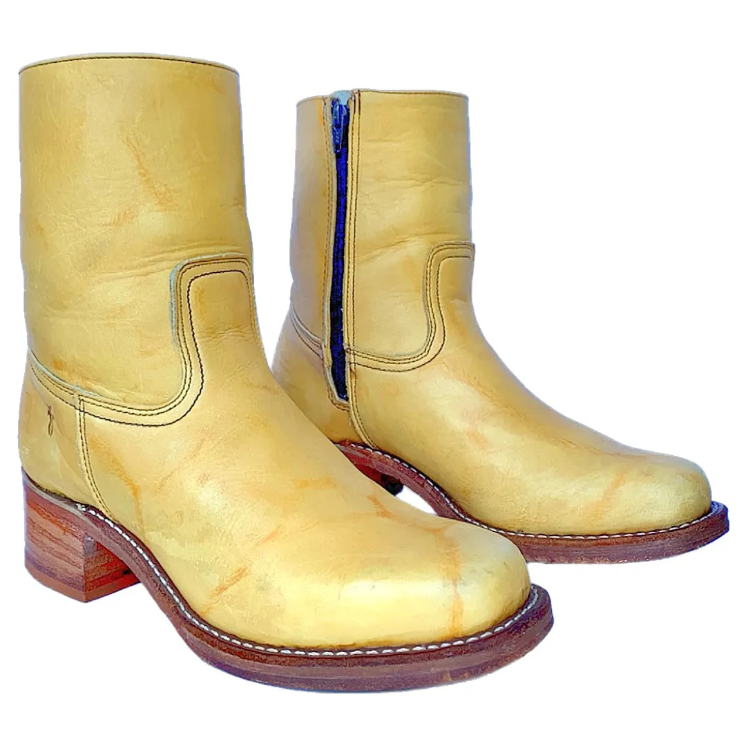 FRYE Banana Campus Zippered Short Ankle Bootie Boots