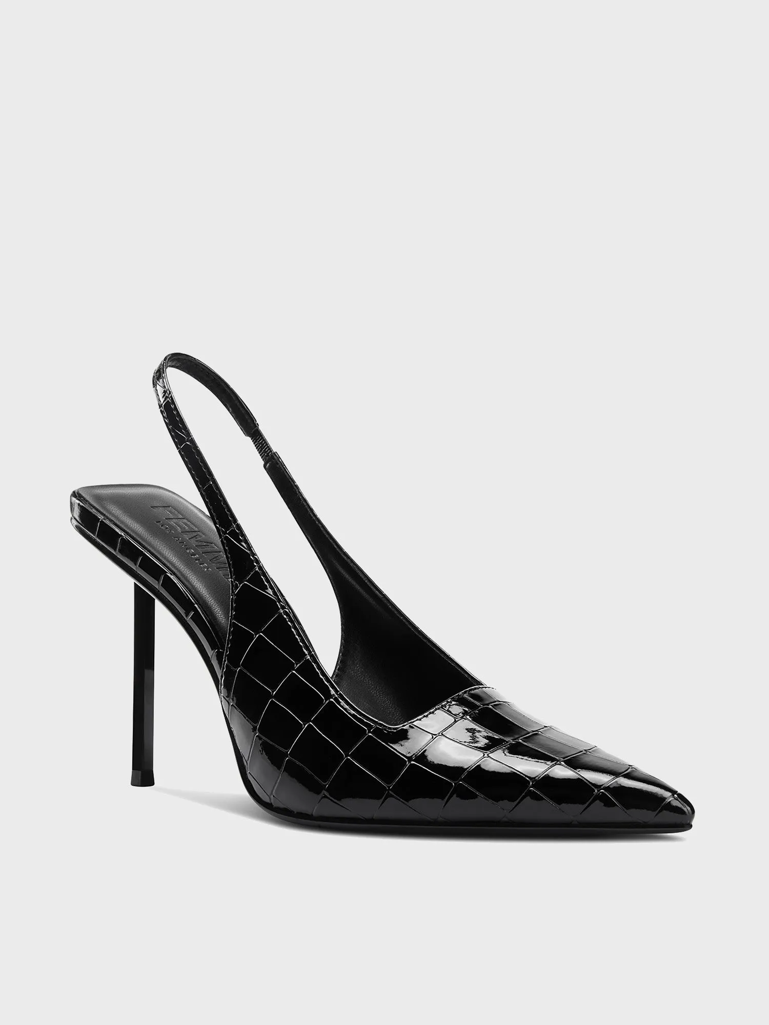 G63 Slingback - Exotic Noir