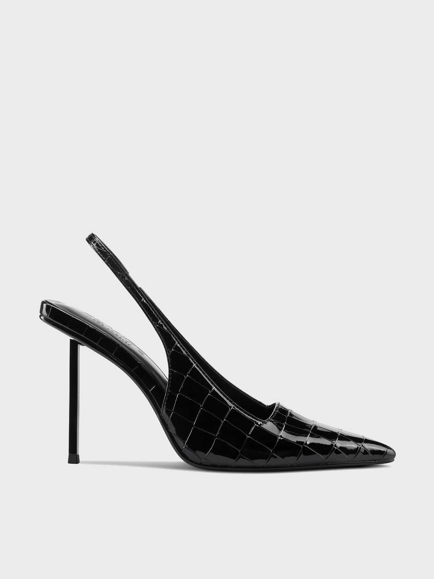 G63 Slingback - Exotic Noir