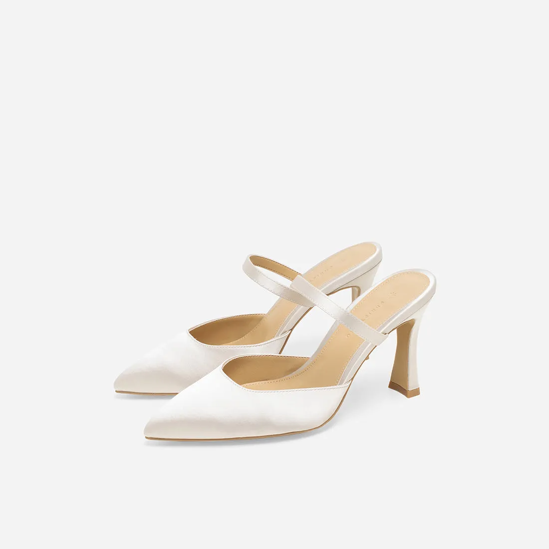 Gaia Satin Mules