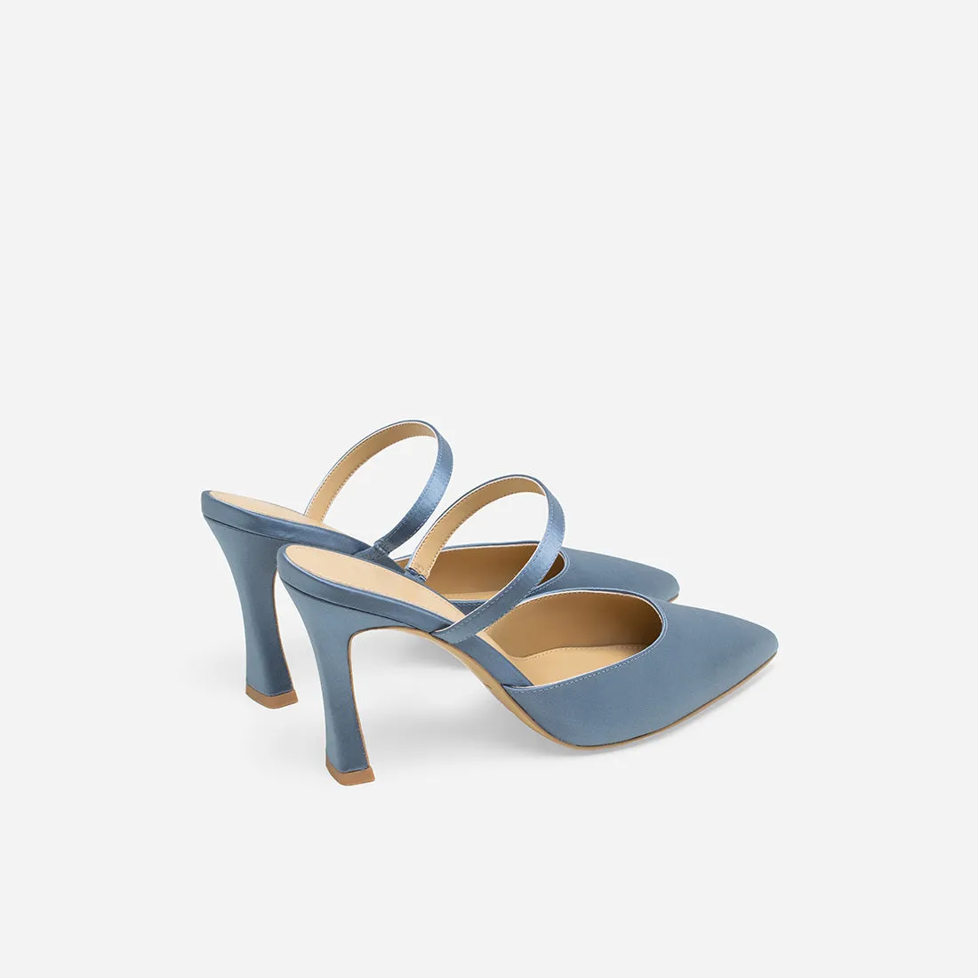 Gaia Satin Mules