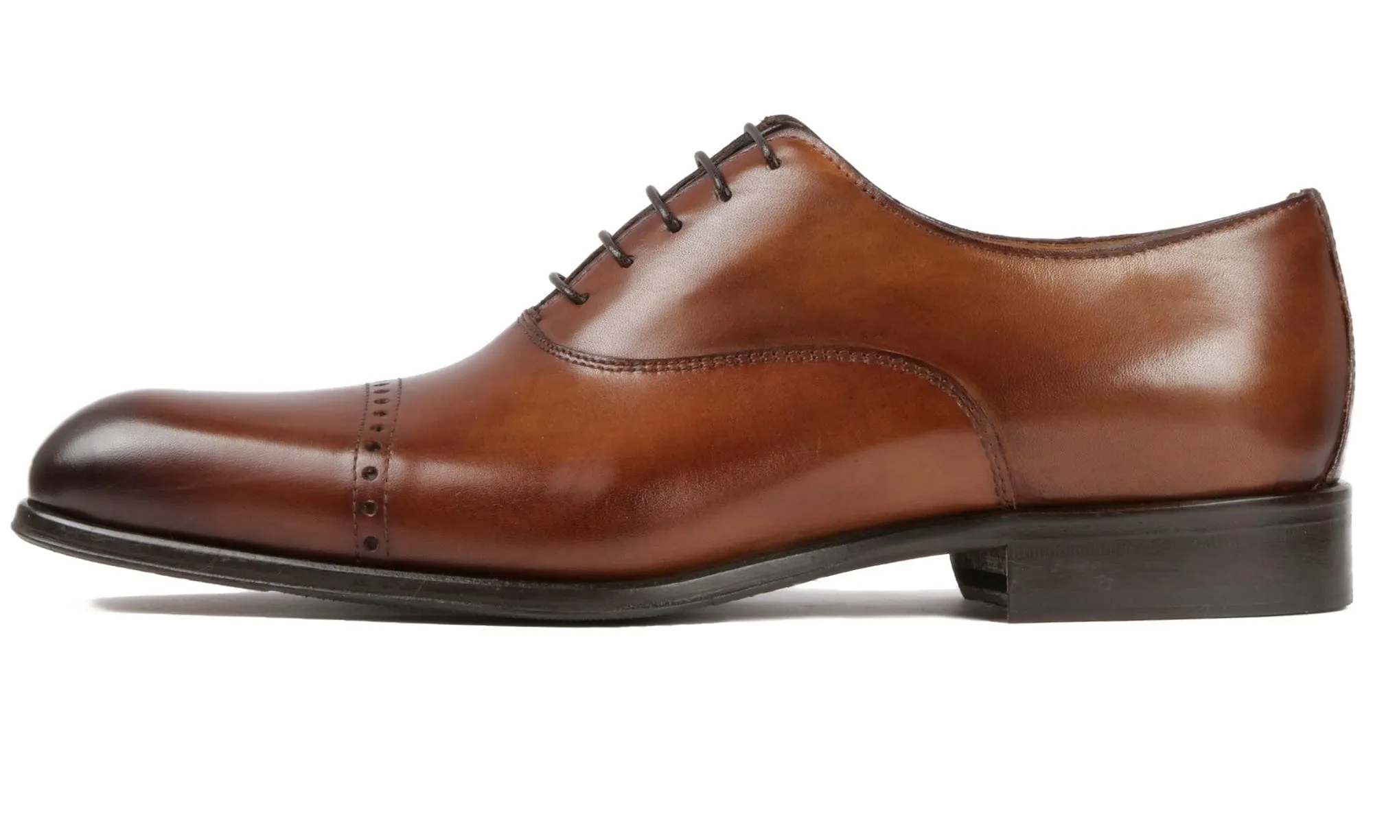 Harrow Cap Toe Oxford Tan