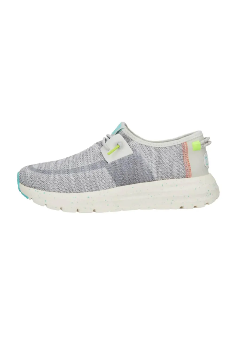 HEYDUDE Women’s Sirocco Speckle Shoes in Grey | 40910-030