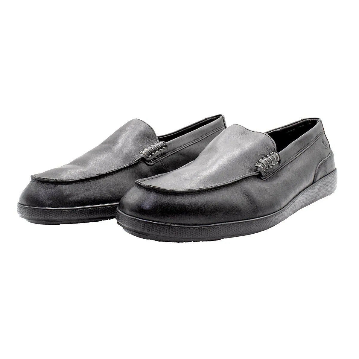 Hush Puppies Finley Loafers Leather Black Colour For Men