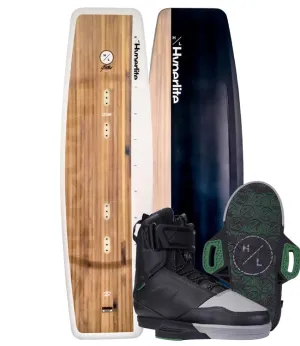 Hyperlite Freepress Wakeboard Package with Scout Boots (2025)