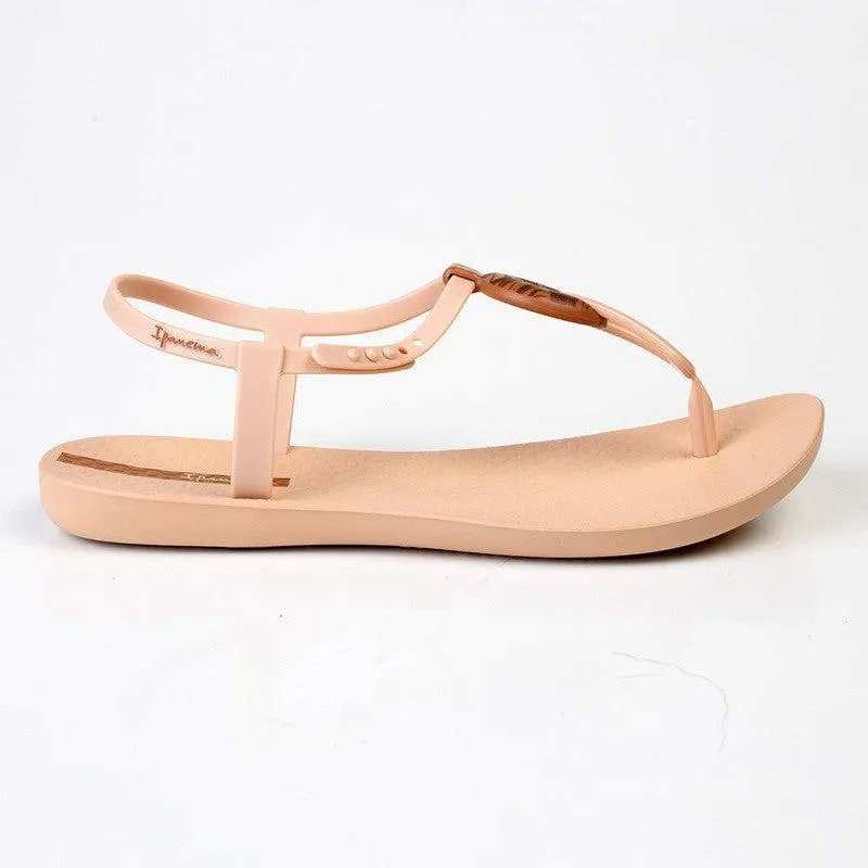 Ipanema Kate Chain Thong Sandals - Beige