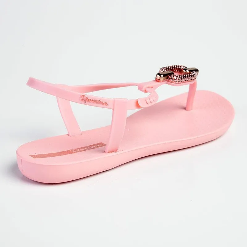 Ipanema May Chain Link Thong Sandals - Pink