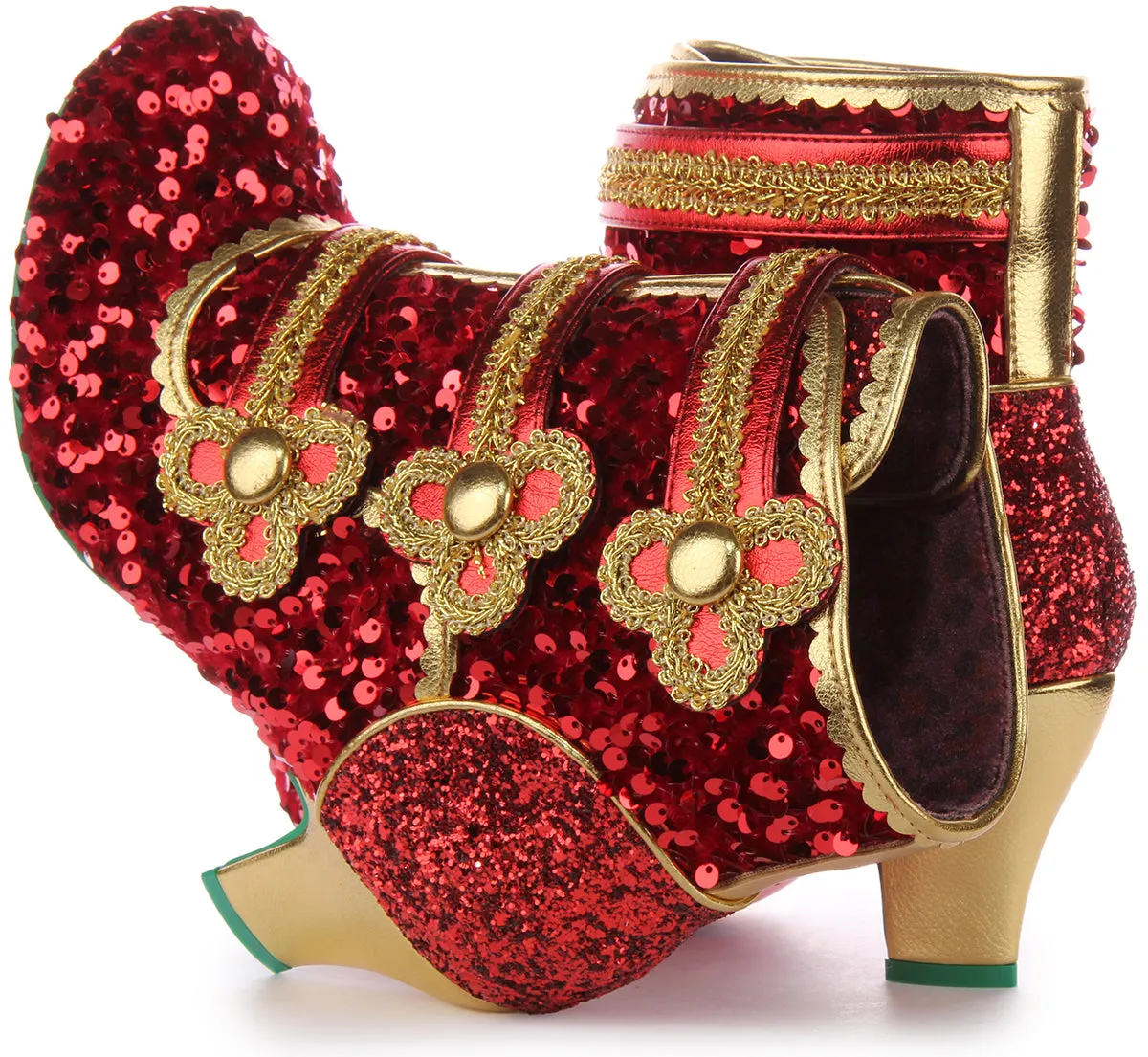 Irregular Choice Mouse King In Red For Women