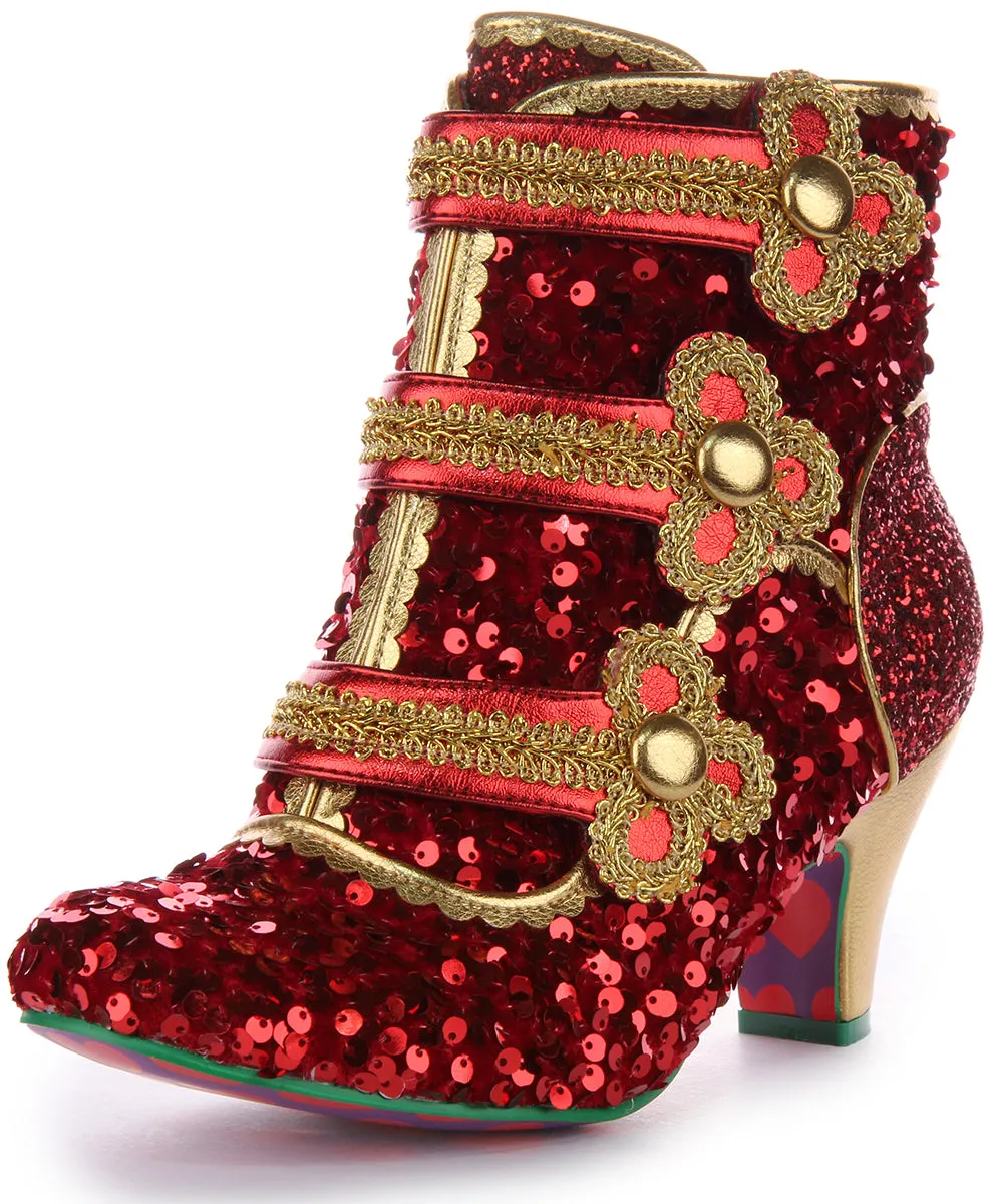 Irregular Choice Mouse King In Red For Women