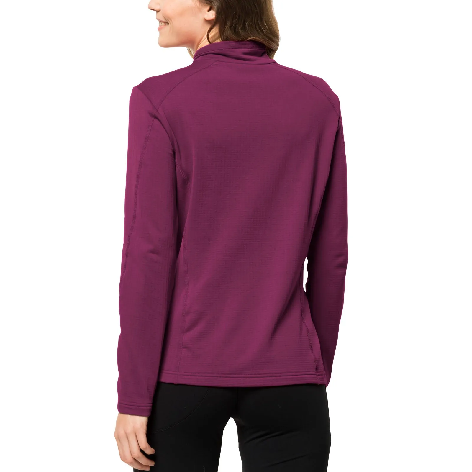 Jack Wolfskin Womens Kolbenberg Half Zip Pullover Fleece