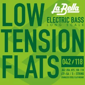 La Bella Low Tension Flatwound 5 string