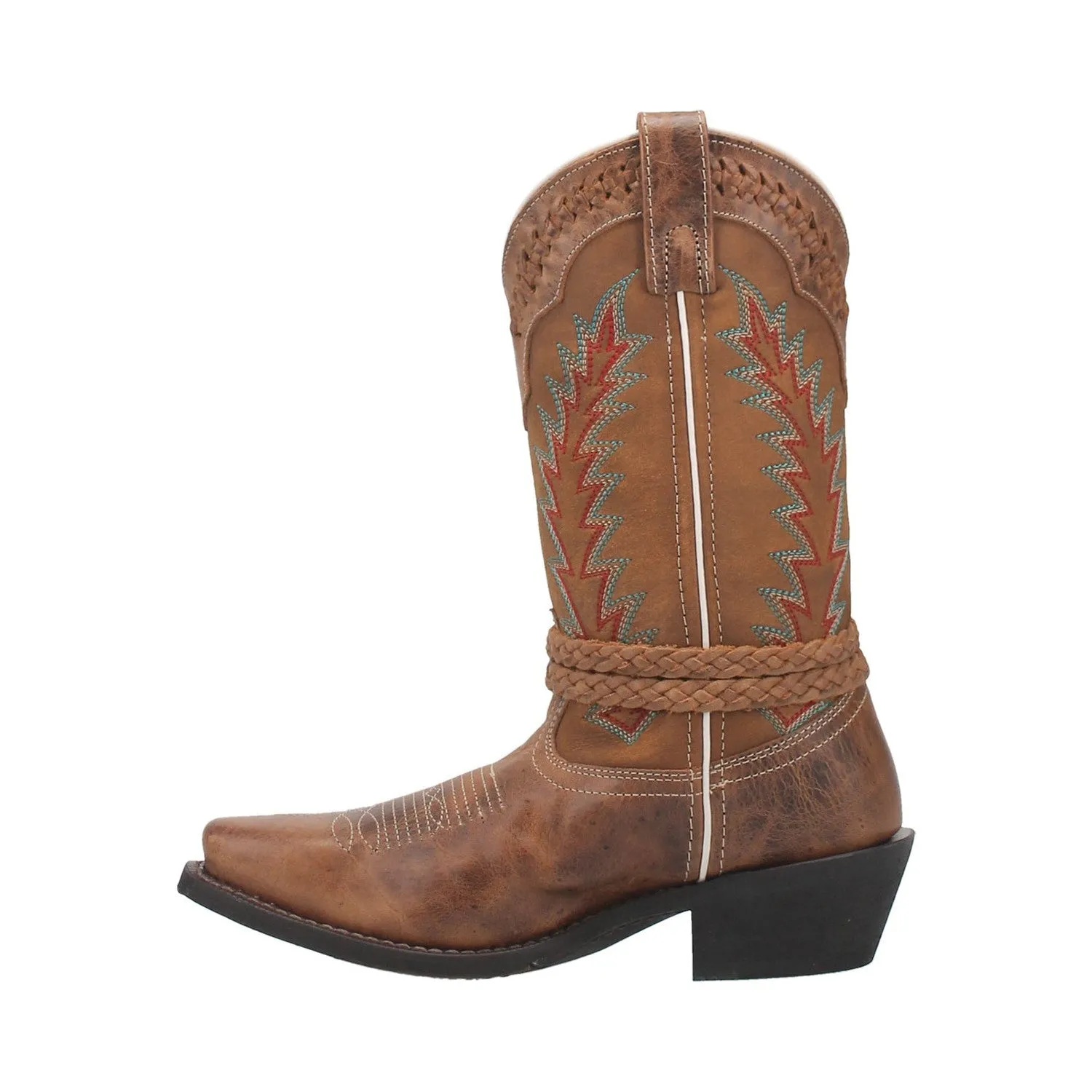 Laredo Women's Knot In Time Leather Square Toe Boot 51176