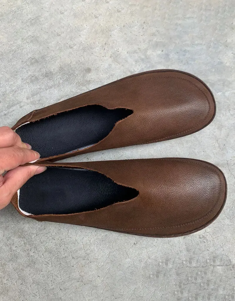 Leather Retro Flats for Men