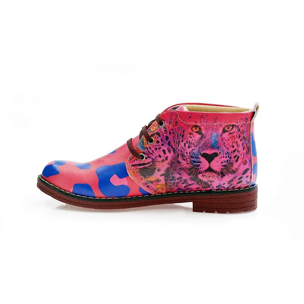 Leopar Ankle Boots NHP110