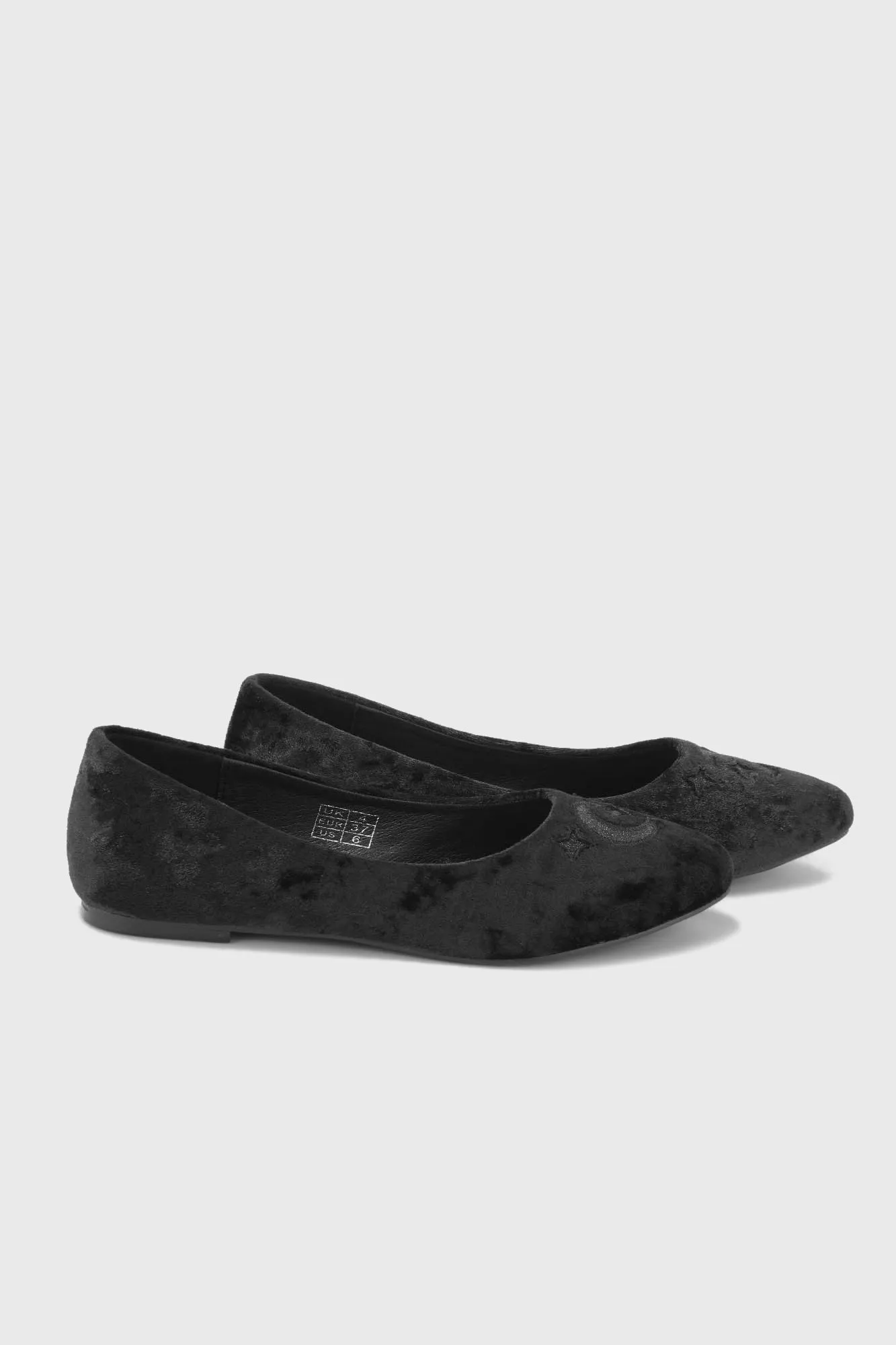 Lunanite Velvet Flats