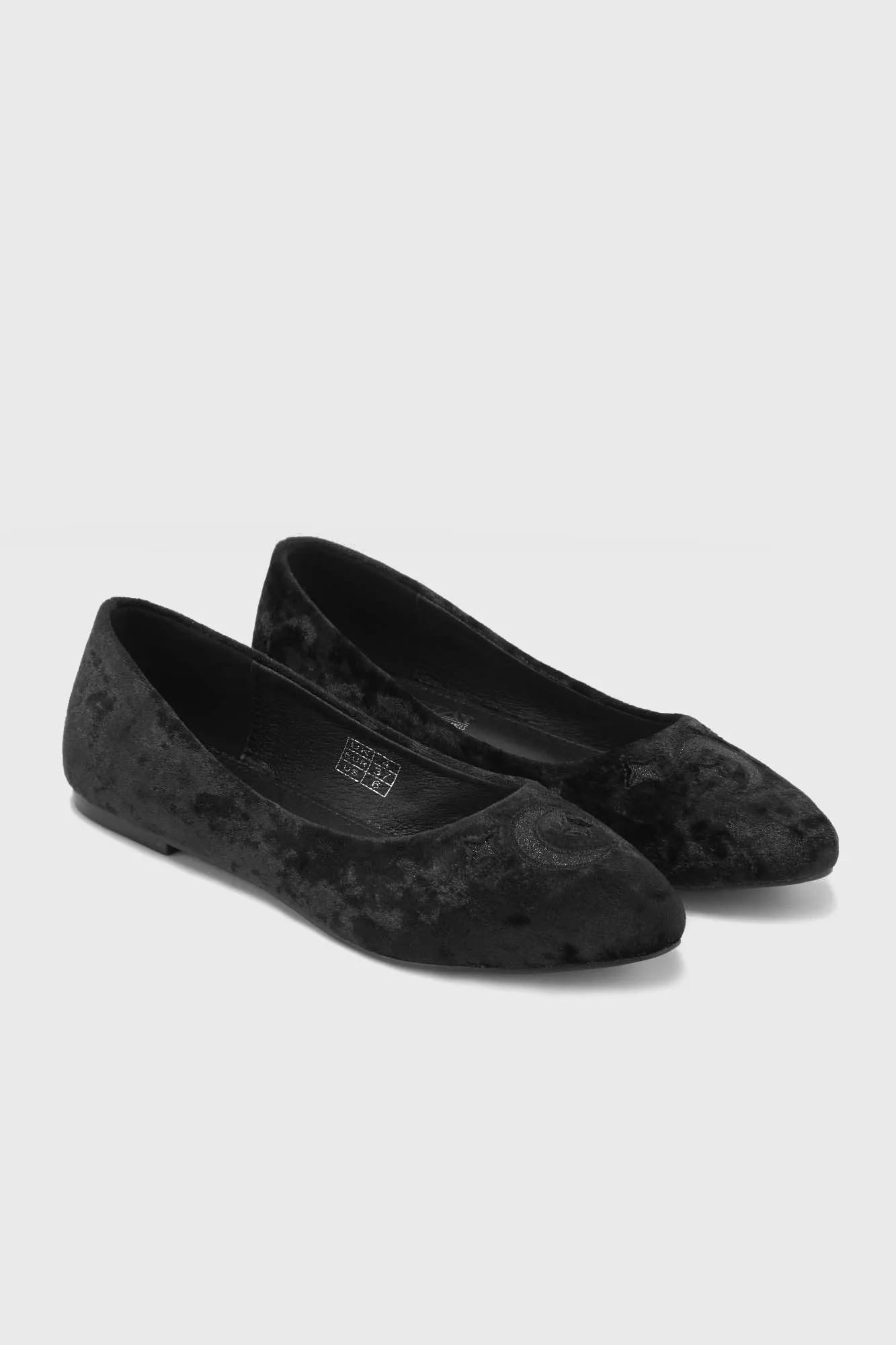 Lunanite Velvet Flats