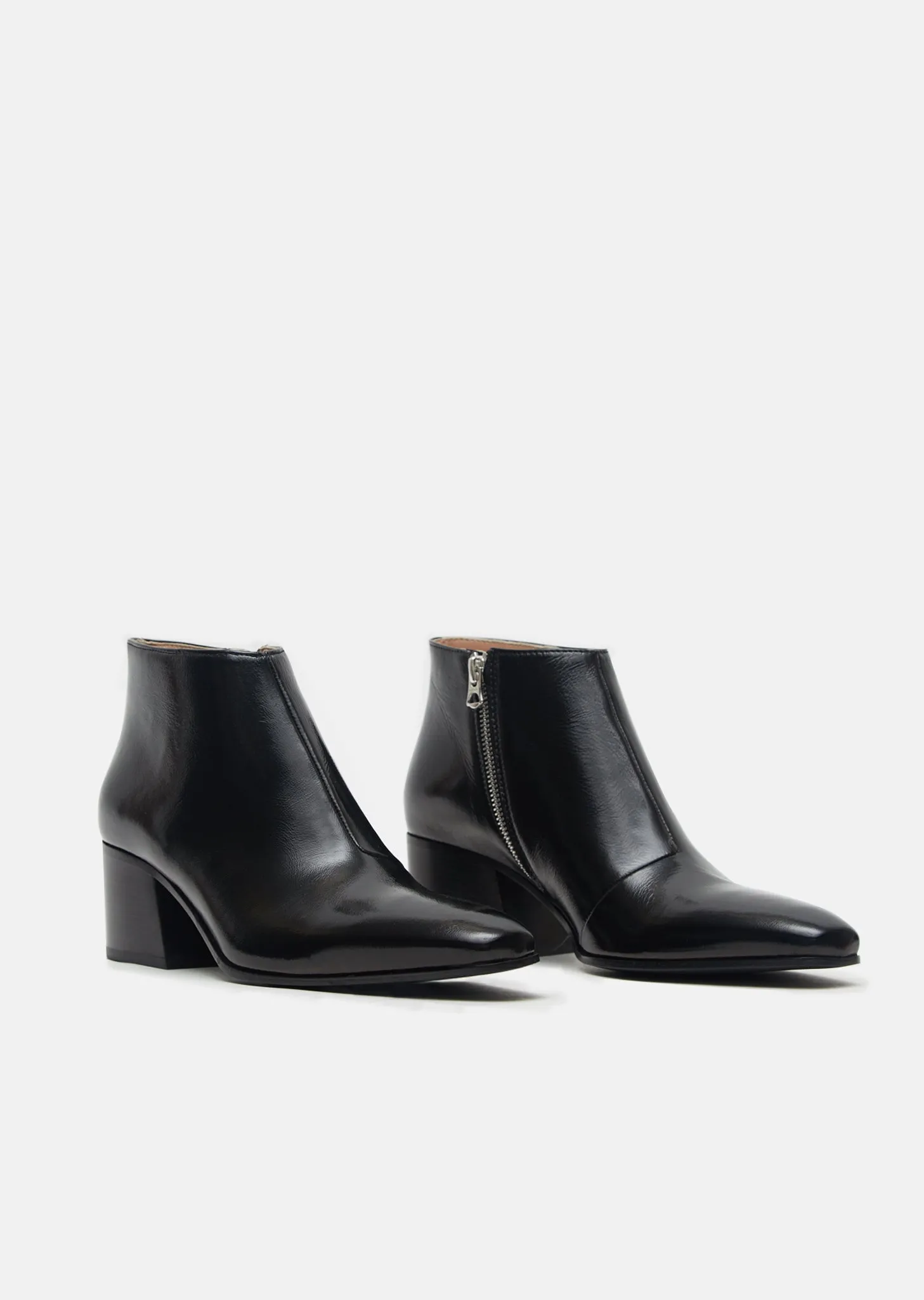 Lusinda Patent Ankle Boots