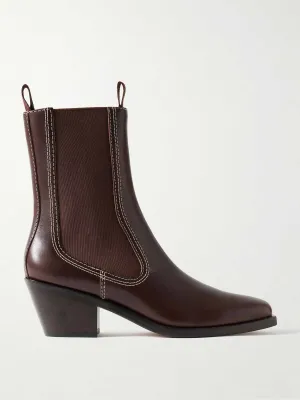 Nat leather ankle boots