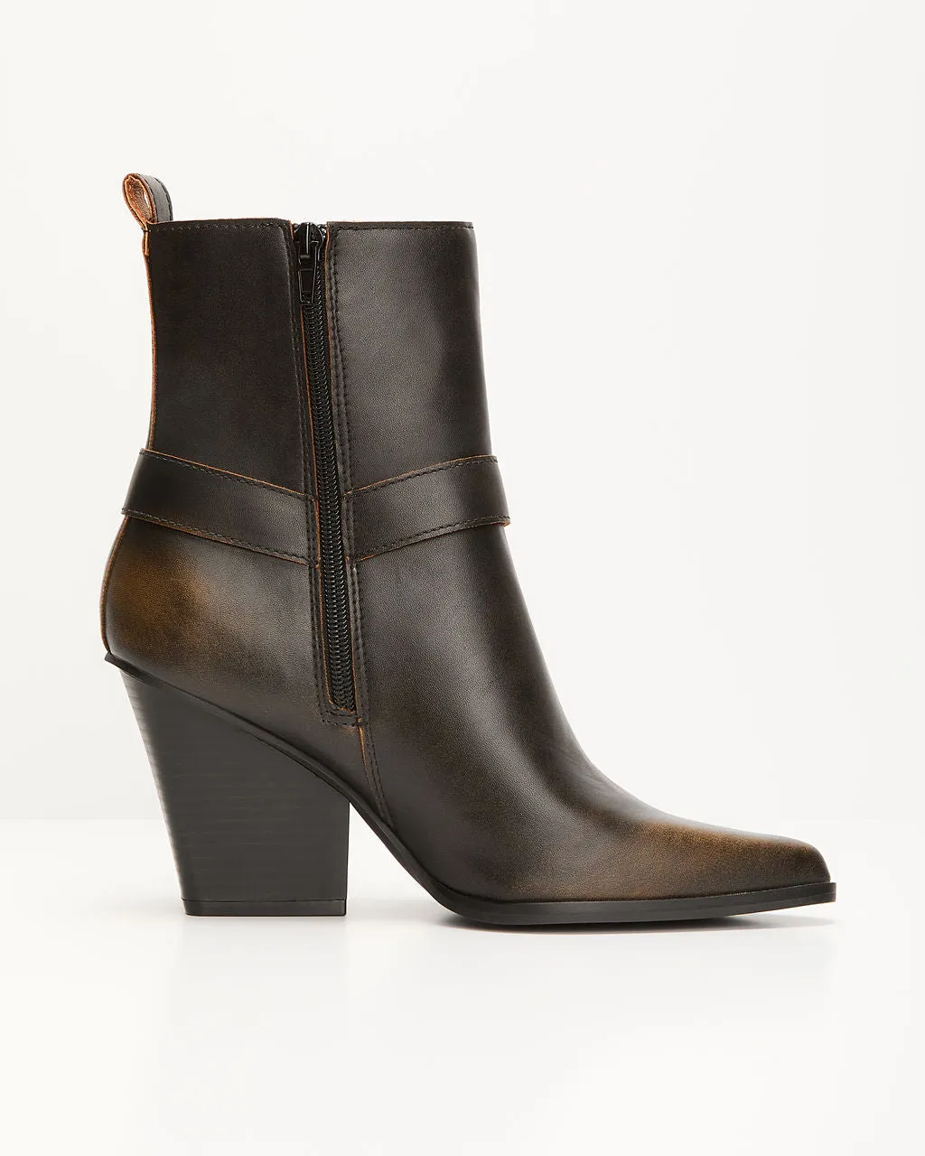 Neptune Western Ankle Boots