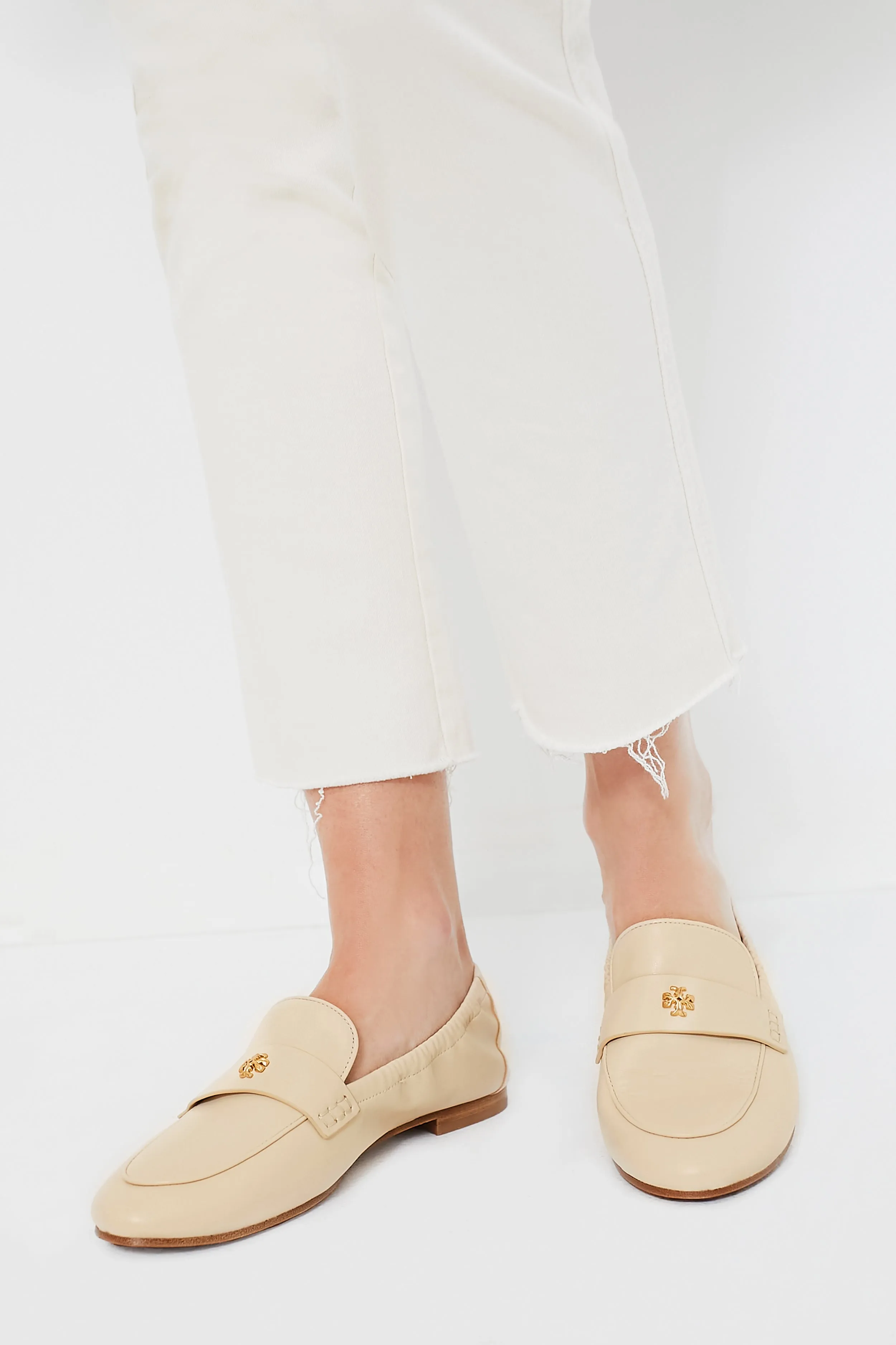 New Cream Ballet Loafer