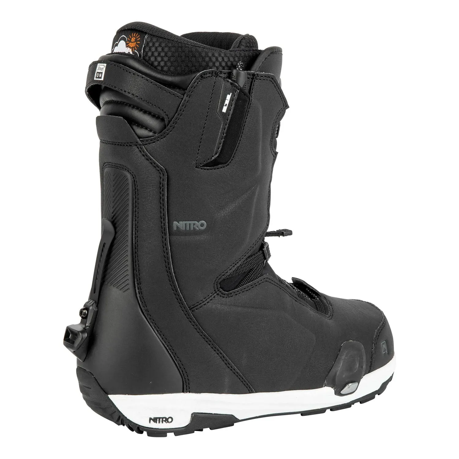 Nitro Men's Profile TLS Step On Snowboard Boots 2024 Black