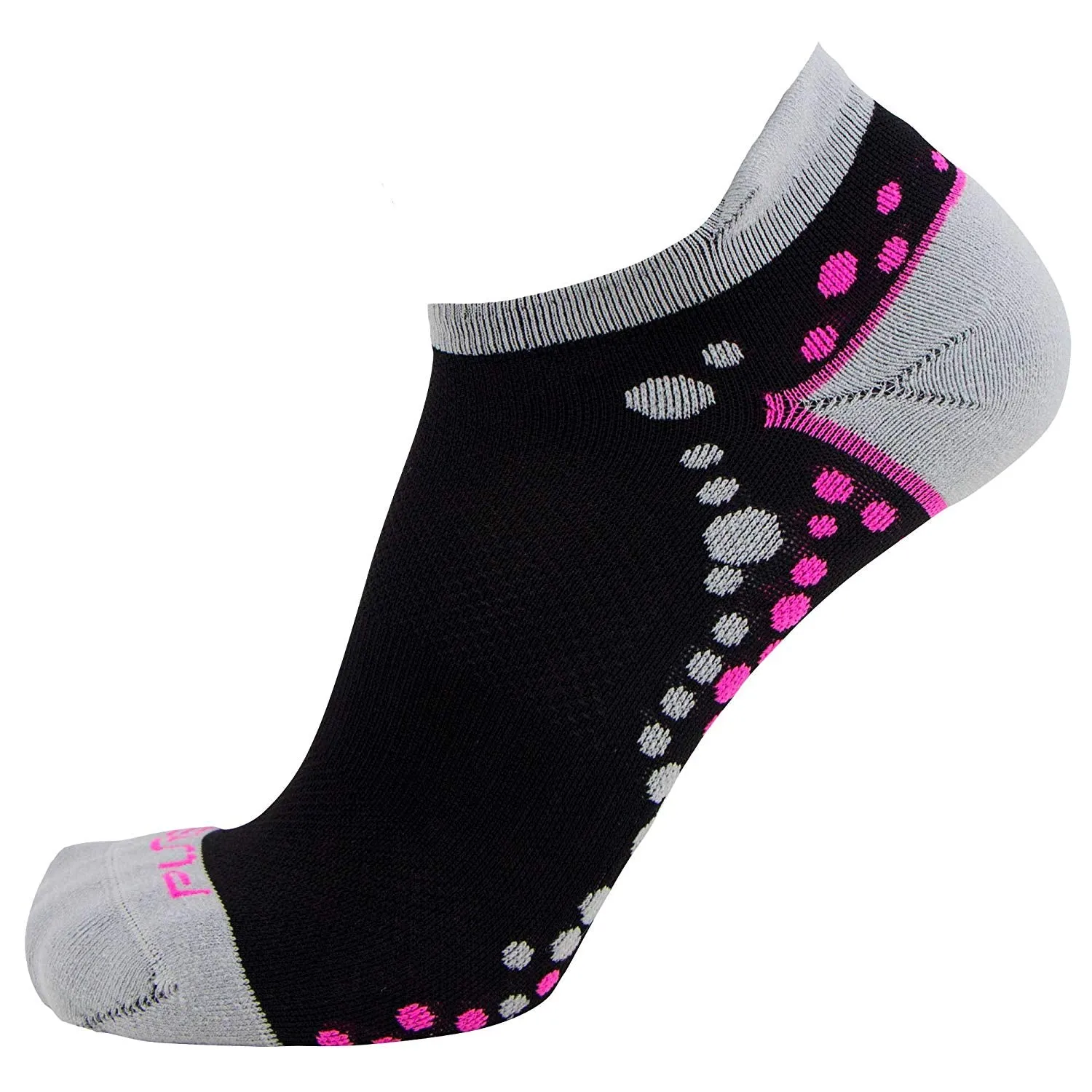 No-Show Anti-Blister Running Socks - Moisture Wicking Sport Socks for Men, Women