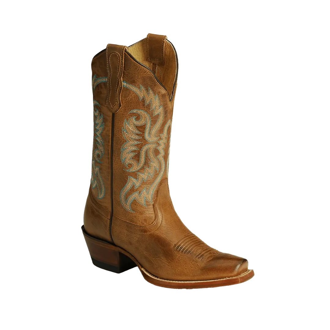 Nocona Women's Bluebonnet Tan Snip Toe Western Boots