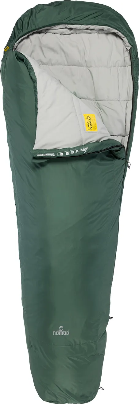 Nomad Inca Premium 1000 Sleeping Bag Trekking Green | Buy Nomad Inca Premium 1000 Sleeping Bag Trekking Green here | Outnorth