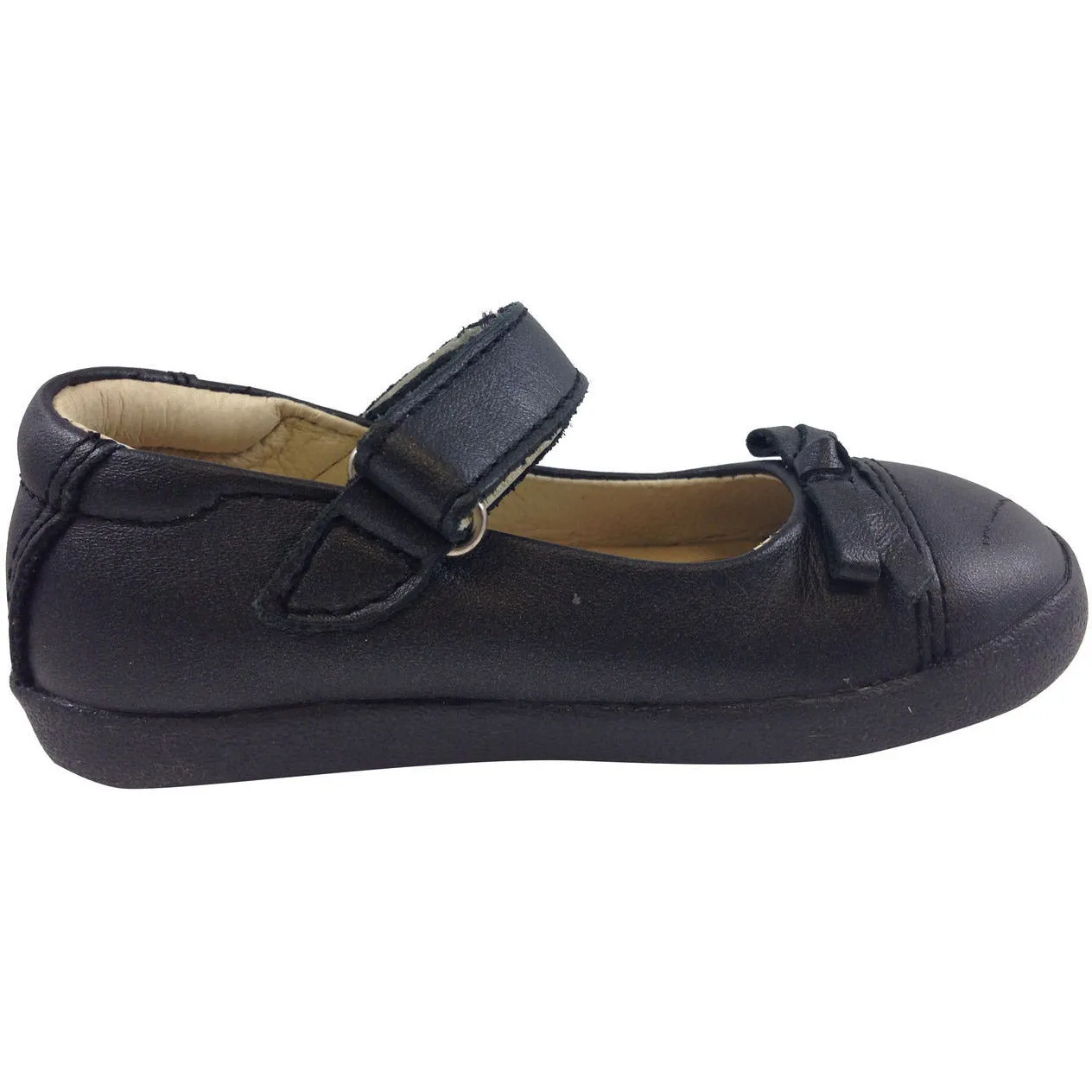 Old Soles Girl's 313 Black Sista Flat