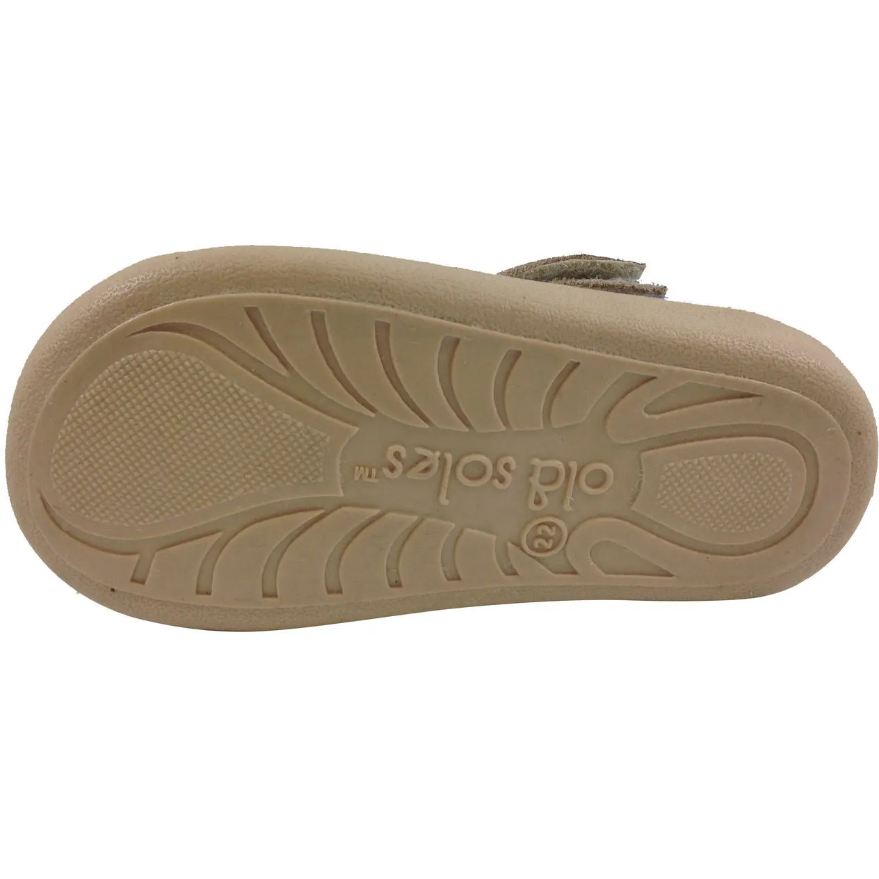 Old Soles Girl's 313 Silver Sista Flat