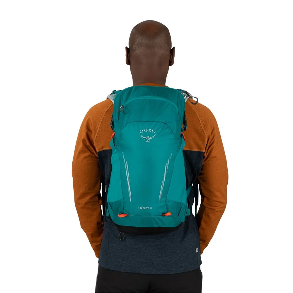 OSPREY HIKELITE 18 ZAINO 18 LITRI DA TREKKING E HIKING LEGGERISSIMO E COMPATTO - DISPONIBILE IN DUE COLORAZIONI