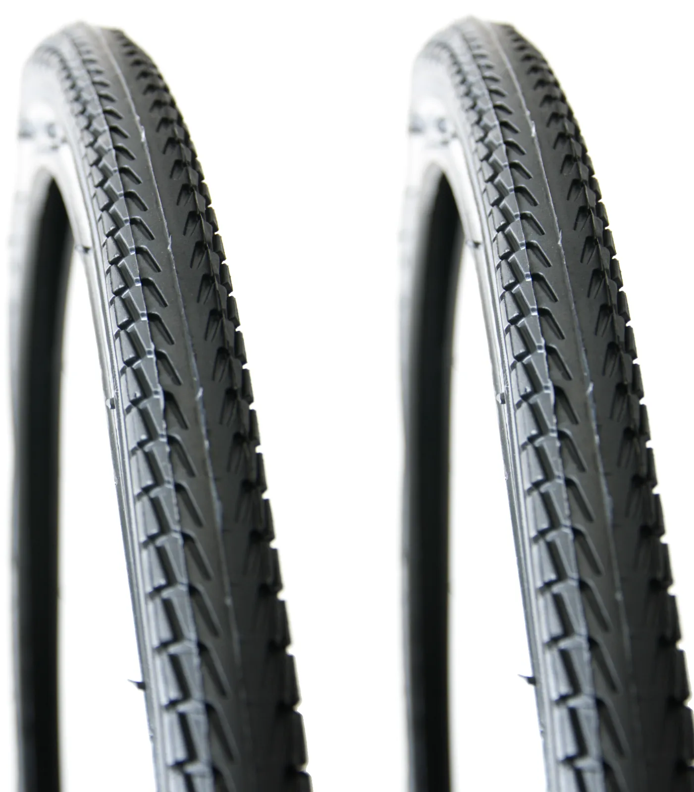 Pair (2) 700 x 38c Tyre with a 3mm Anti-Puncture Belt City-Trekkin Tread Pattern