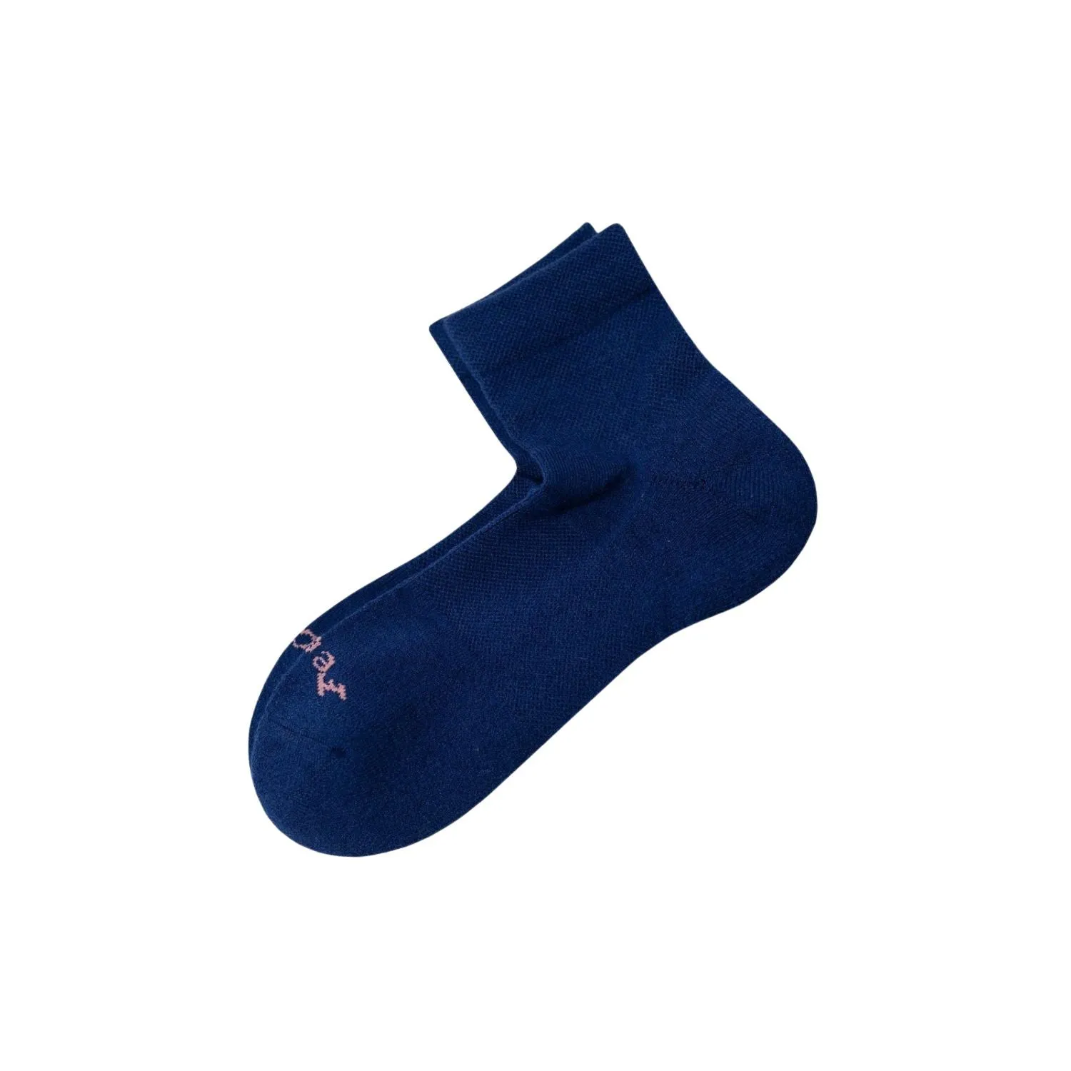 Paire Merino Wool-Blend Quarter Sock (Stormy Blue)