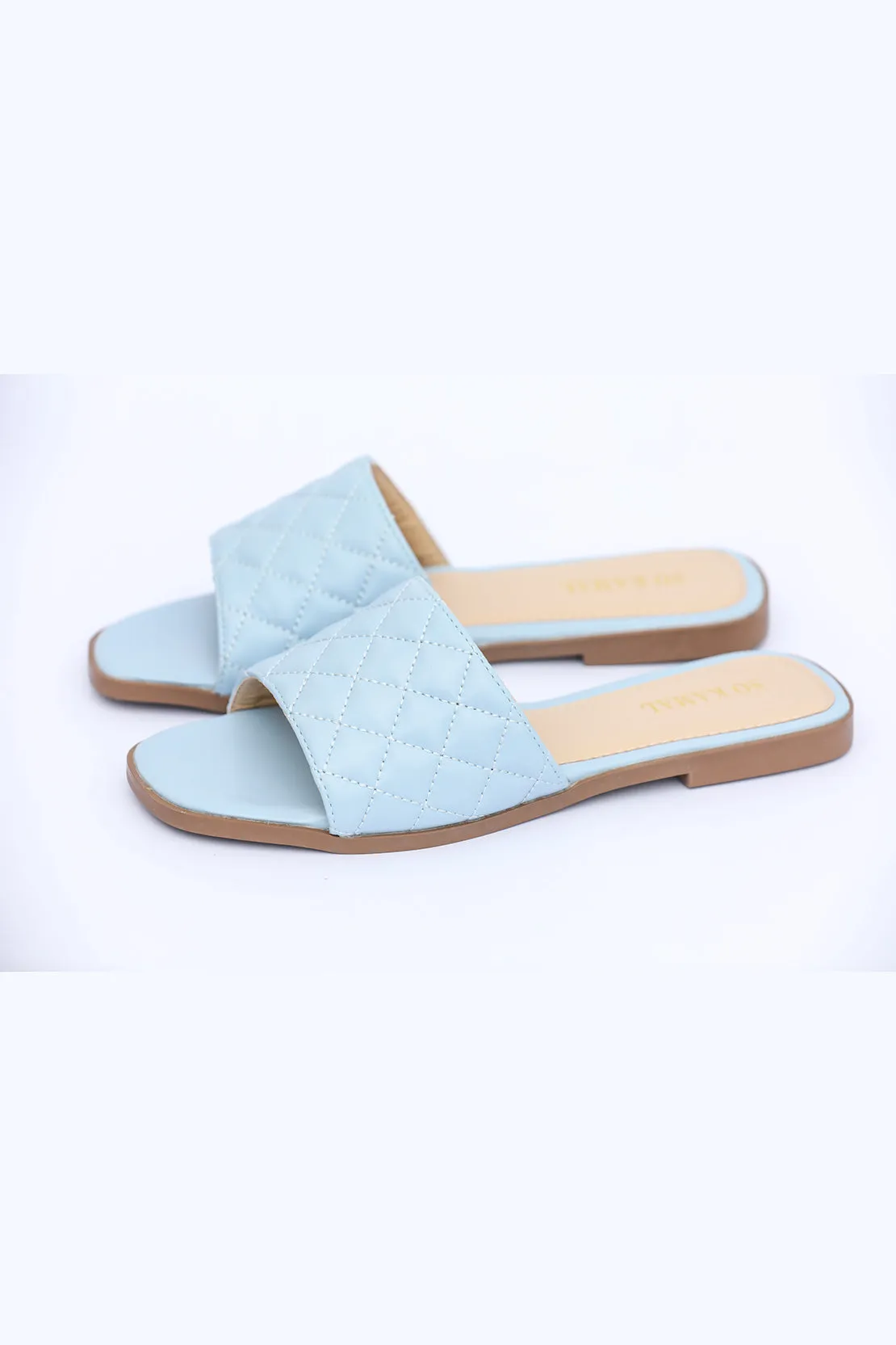 Pastel Passion Flats - Sky Blue