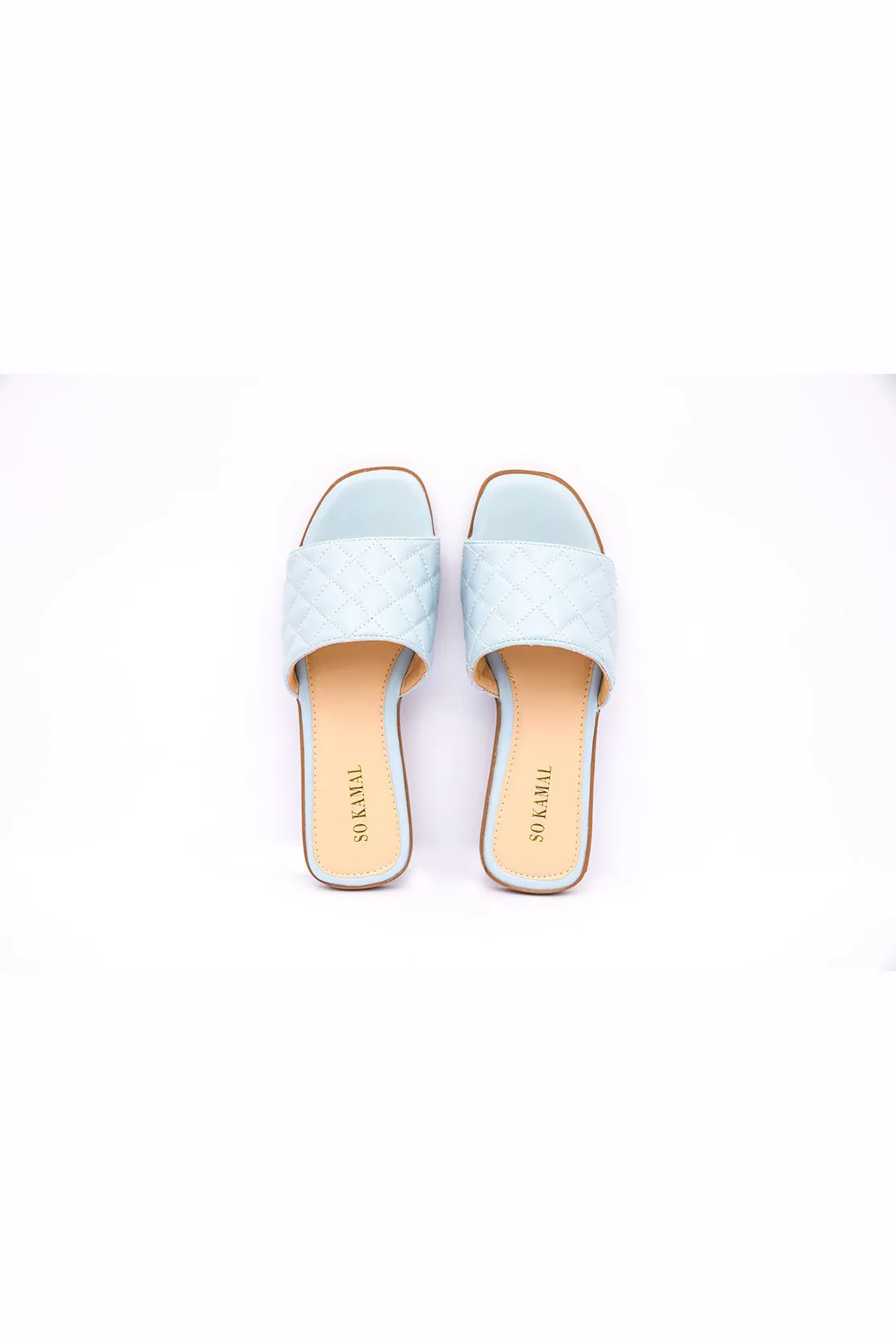 Pastel Passion Flats - Sky Blue