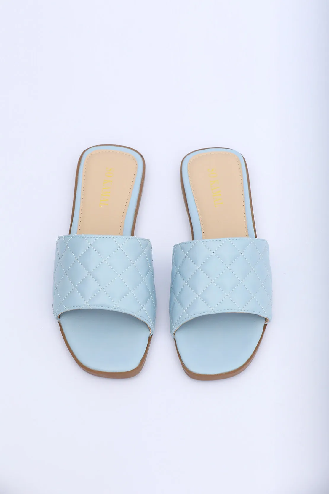 Pastel Passion Flats - Sky Blue