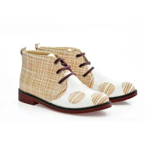 Pattern Ankle Boots NHP114