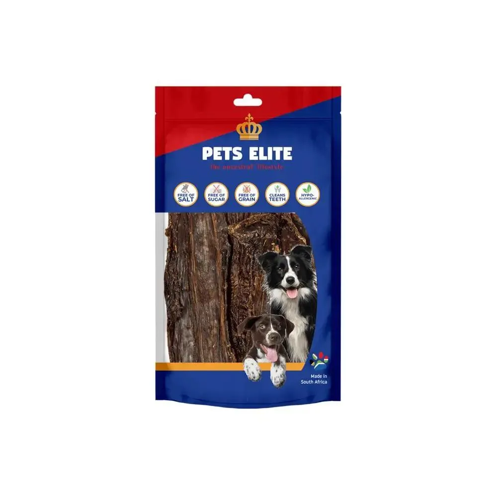 Pets Elite Jerky Flats Dog Treat 65g