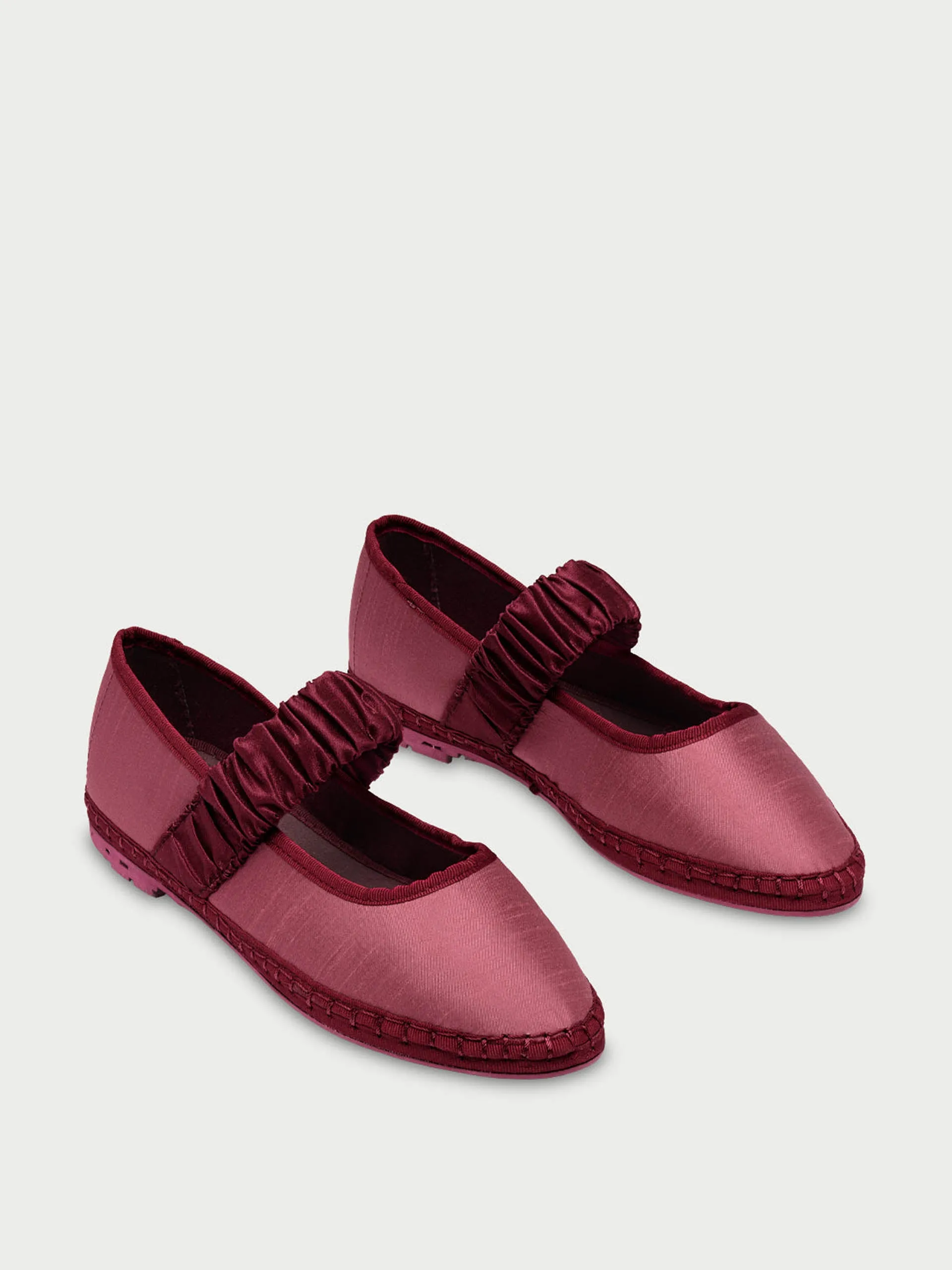 Pink Mafalda flats