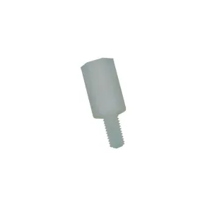 Plastic Hex M3 Standoff, M-F, pack of 100