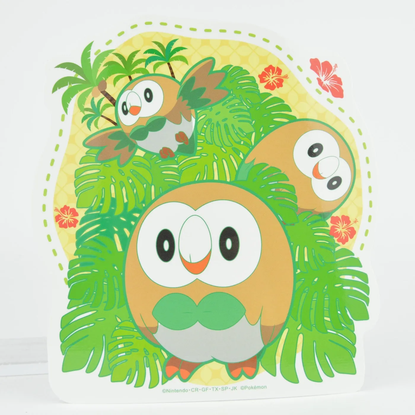 Pokemon Japan Sun & Moon 4-Inch Collectible Sticker