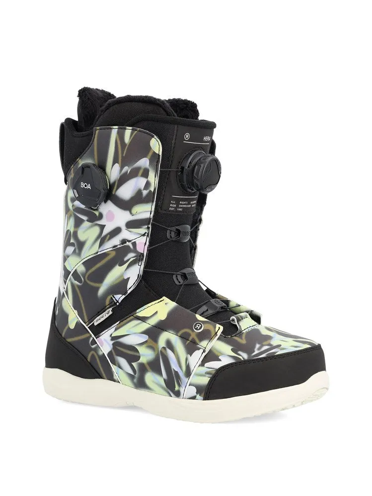 Ride 2023 Hera Snowboard Boots Floral