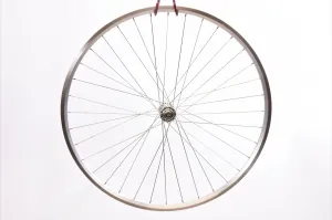 Road - Hybrid Bike 700c Front Wheel (622 X17) Alloy Double Wall Rim, Alloy Nutted Hub