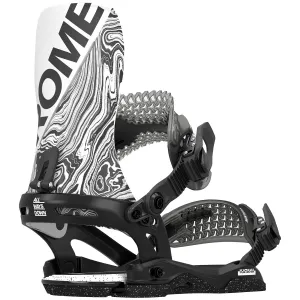 Rome Katana Snowboard Bindings Mens 2025 Black / White