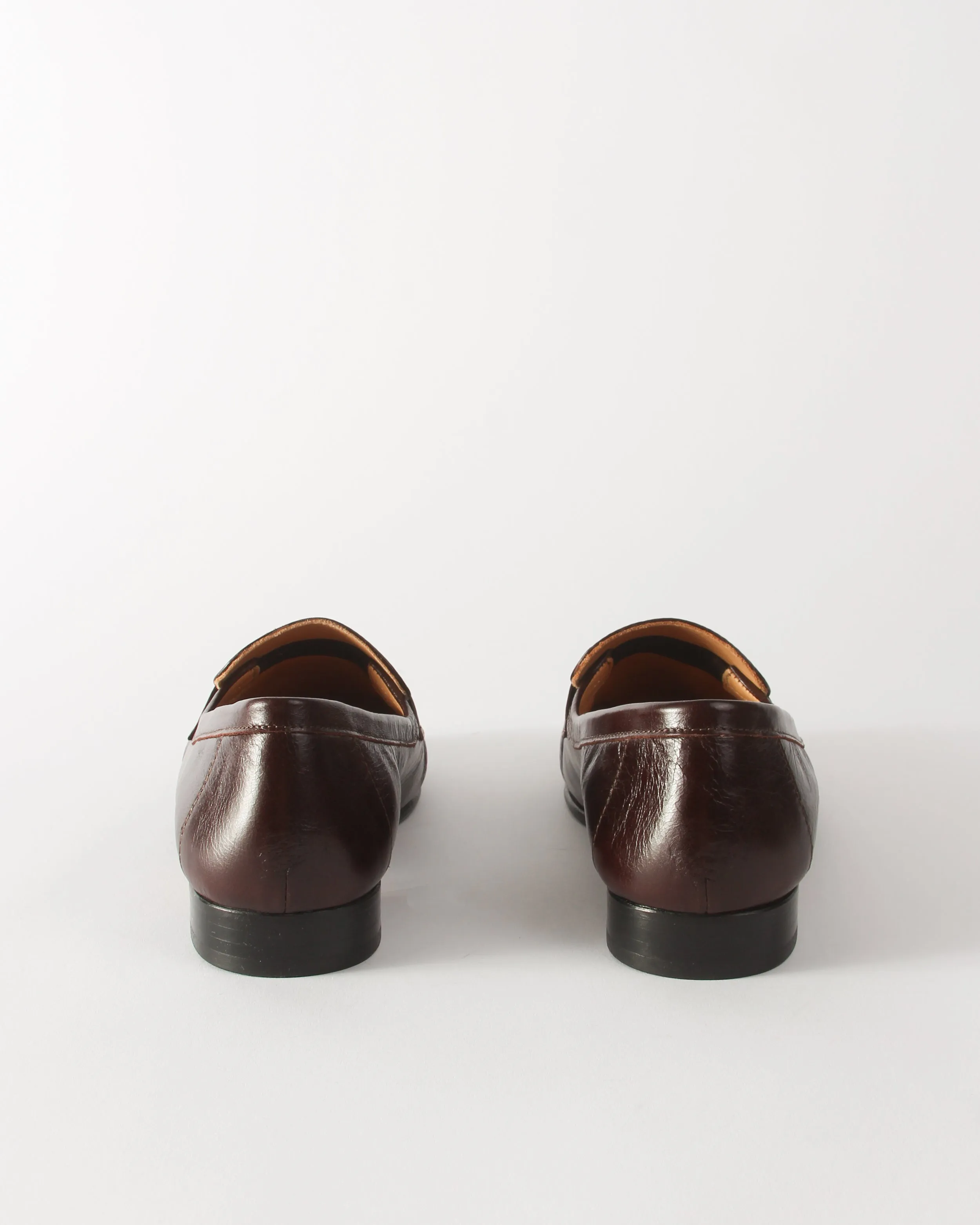 Ruched Loafer Leather Morgano