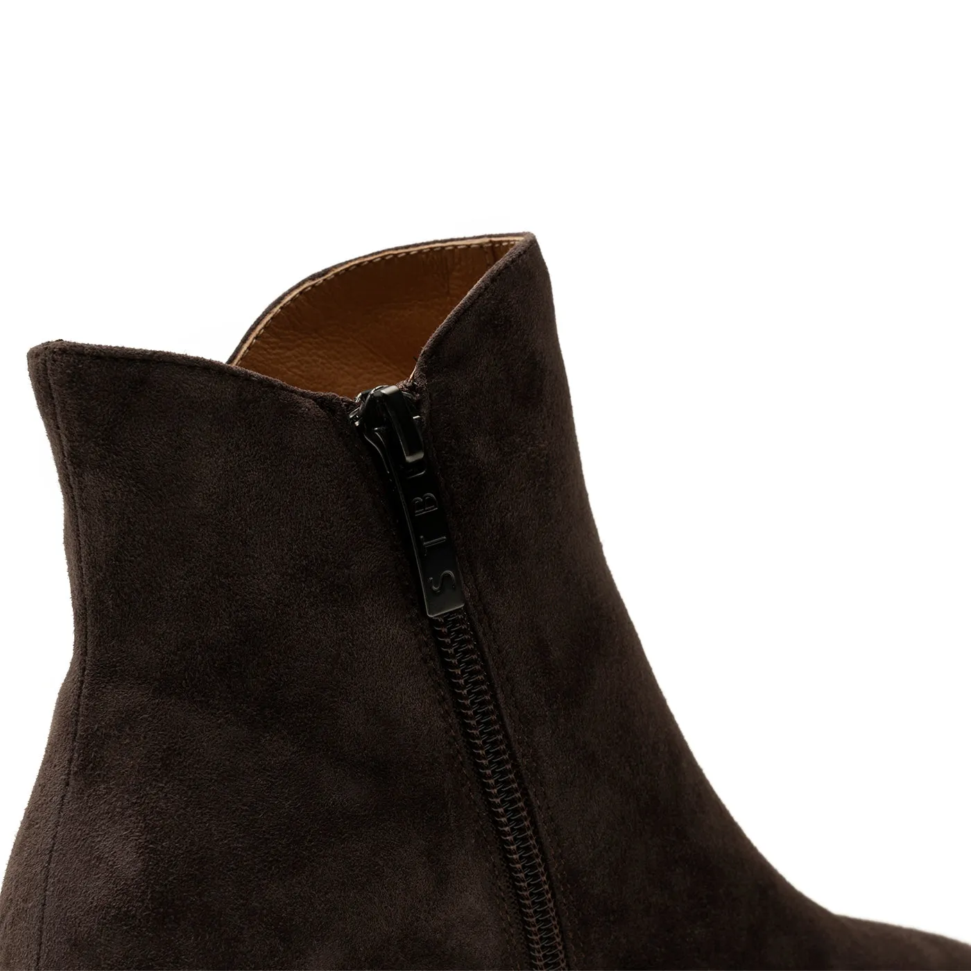 Saga boot suede - DARK BROWN