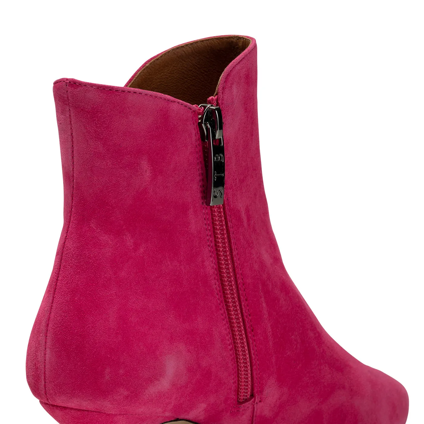 Saga boot suede - FUCHSIA