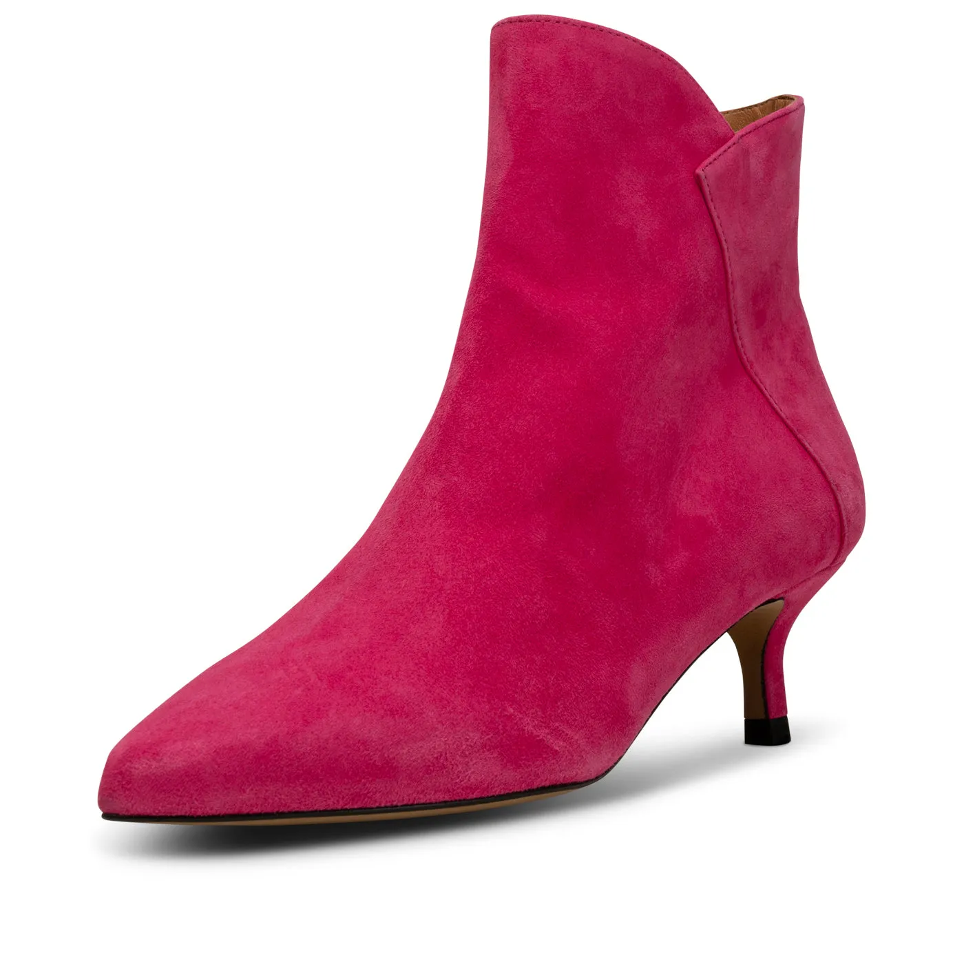 Saga boot suede - FUCHSIA